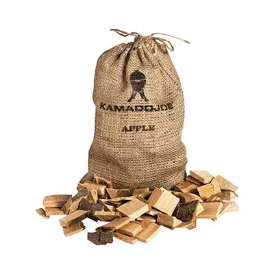 Combustible Kamado Joe de leños de madera premium de manzano 4,5kg