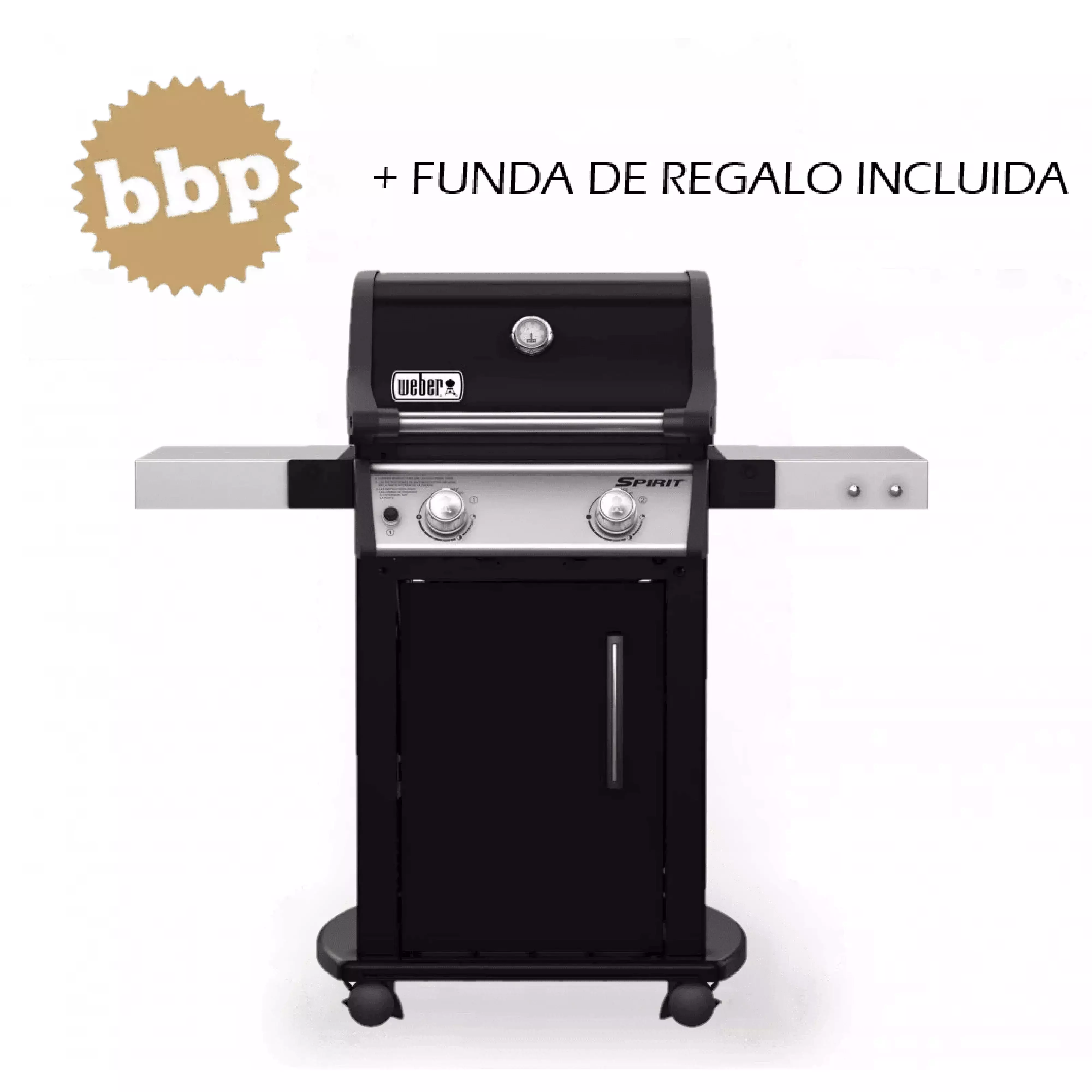 barbecue grelhador a gás weber Spirit E-215 preto