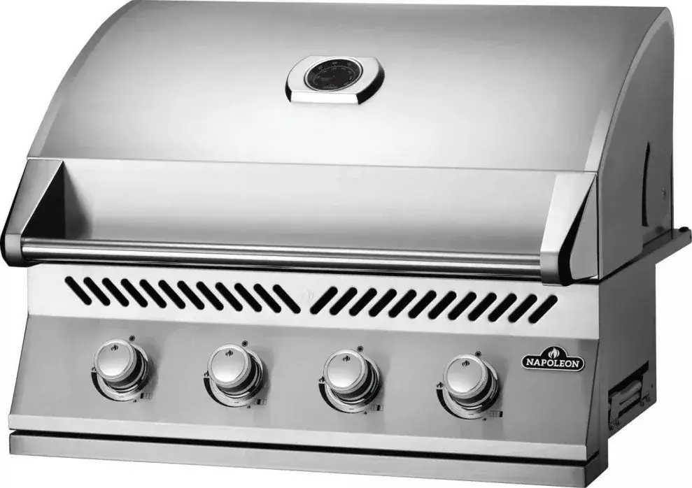 NAPOLEON SERIE 500 32" PARA ENCASTAR CON QUEMADOR TRASERO - INOX