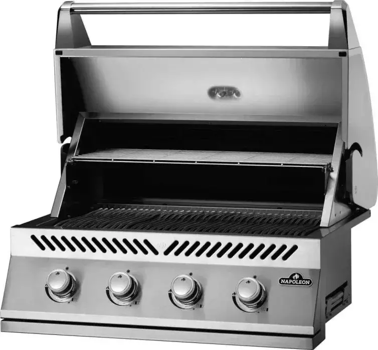 NAPOLEON SERIE 500 32" PARA ENCASTAR CON QUEMADOR TRASERO - INOX