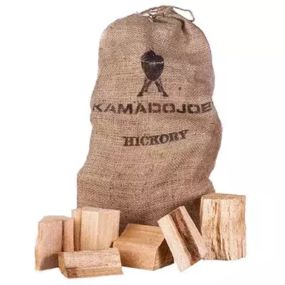 Combustible Kamado Joe de leños de madera premium de nogal 4,5kg