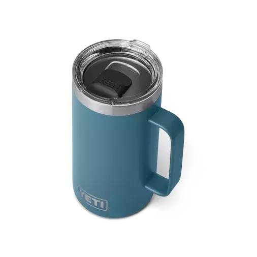 Taza térmica Yeti Rambler 710ml color Azul Nórdico