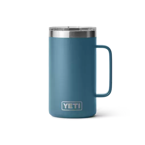 Taza térmica Yeti Rambler 710ml color Azul Nórdico