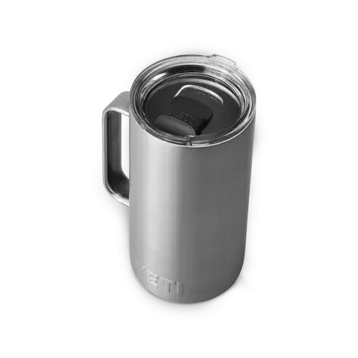 Taza térmica Yeti Rambler 710ml color Plata Inox