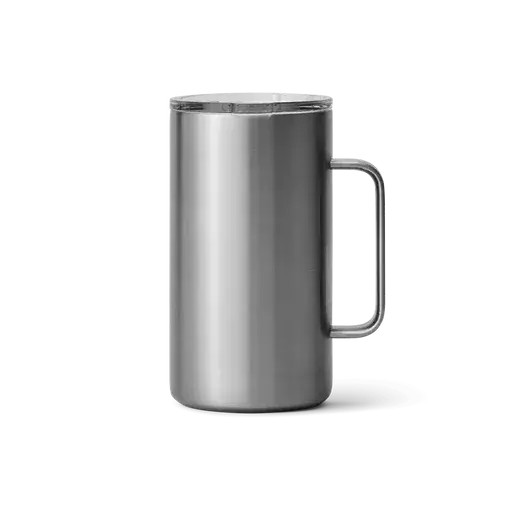 Taza térmica Yeti Rambler 710ml color Plata Inox