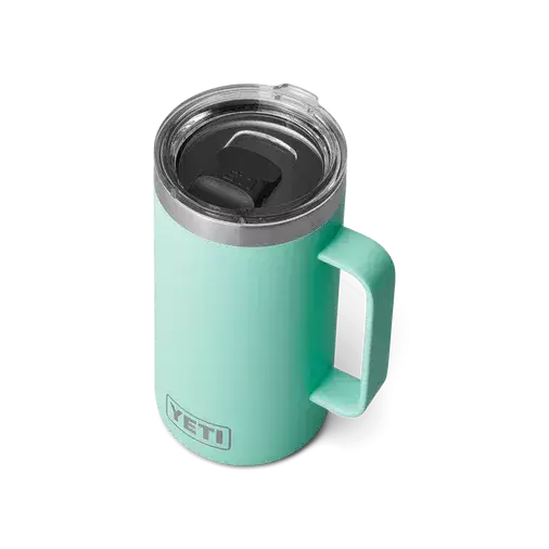 Taza térmica Yeti Rambler 710ml color Verde Mar Foam