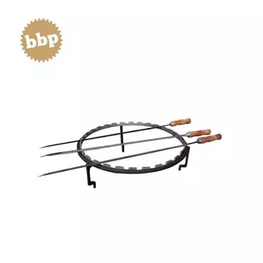 OFYR Juego de pinchos horizontales para barbacoa 100