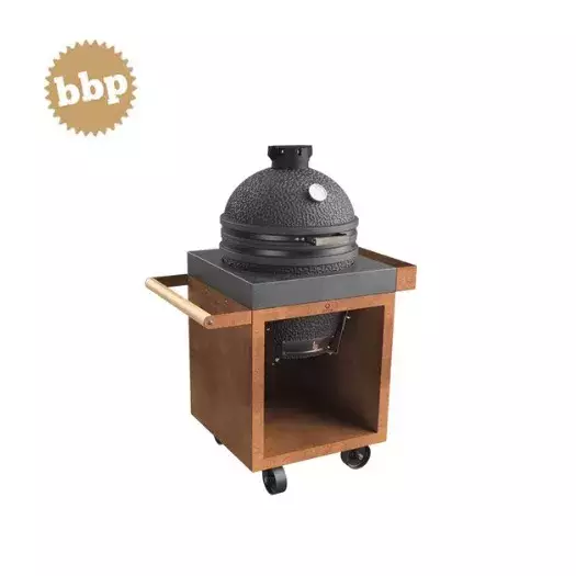 OFYR Kamado Mesa Corten 65 PRO Hormigón The Bastard