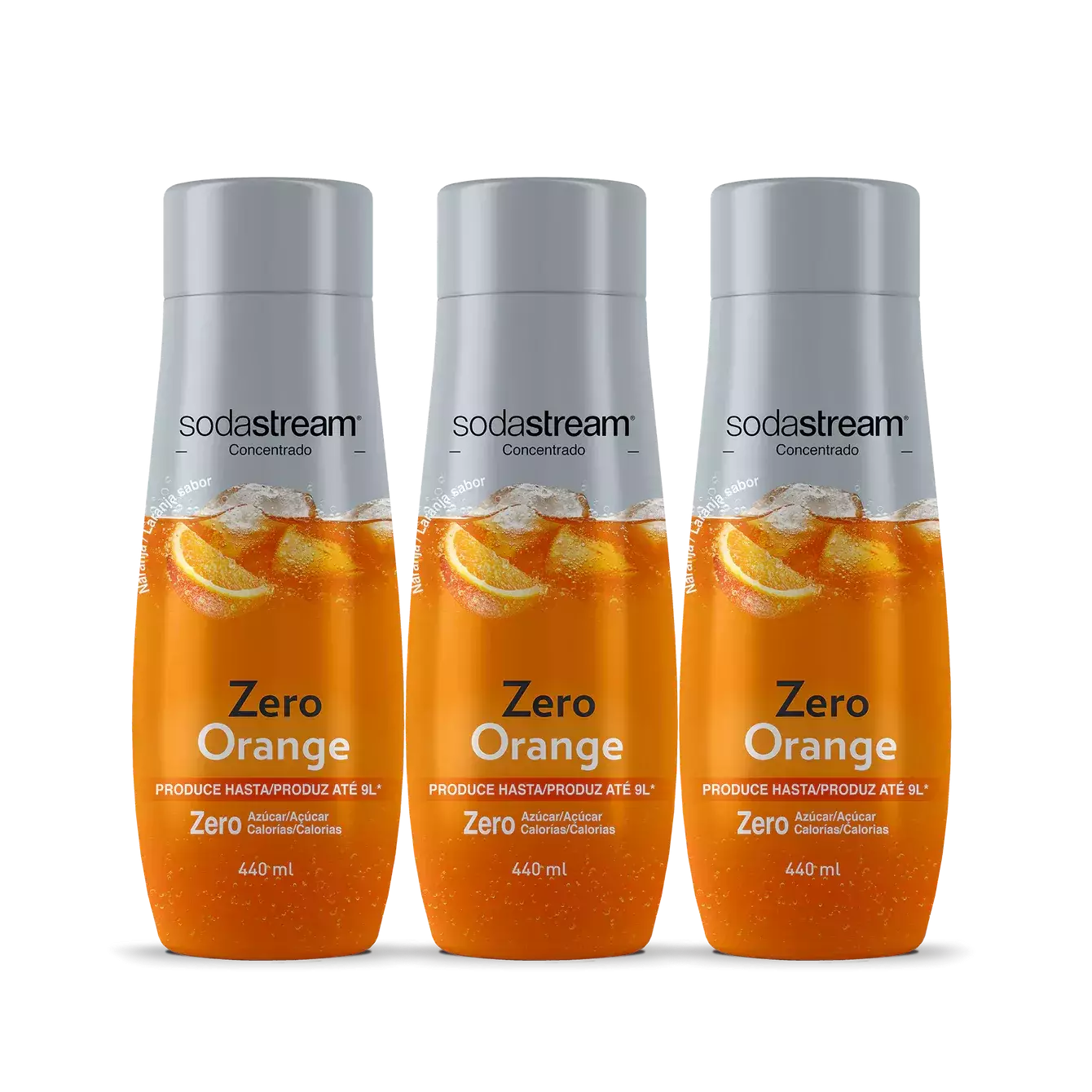 SodaStream naranja zero x3