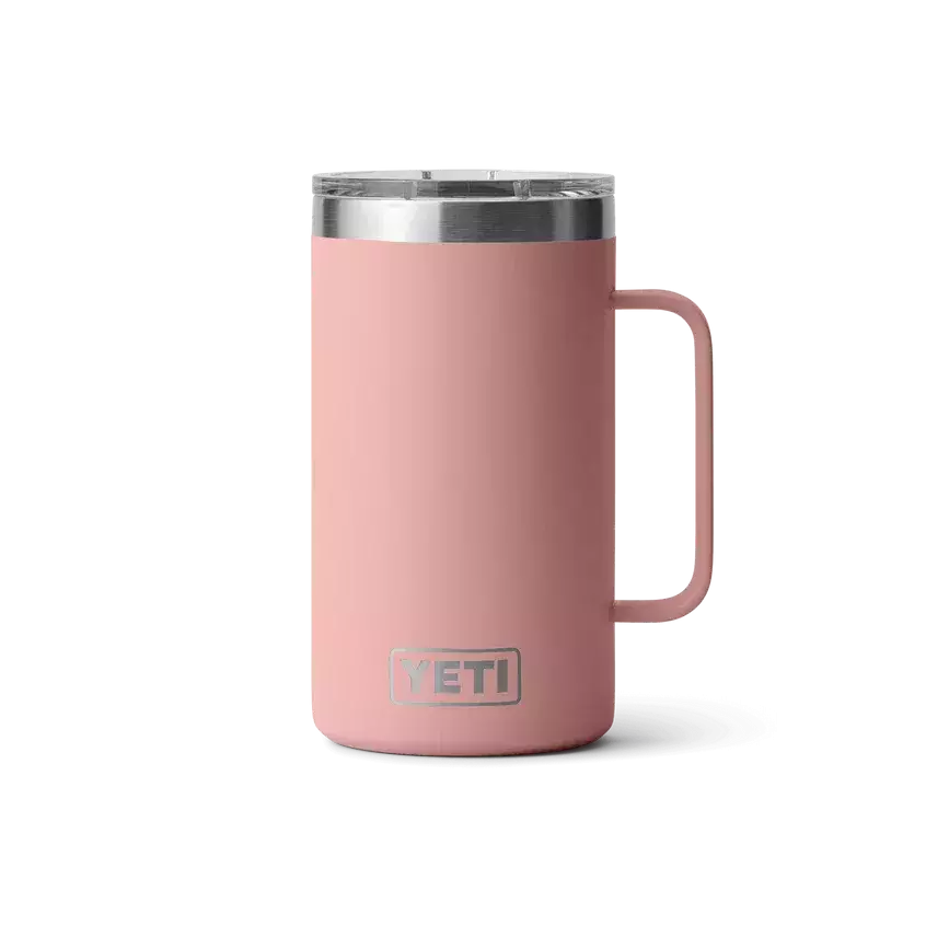 Taza térmica Yeti Rambler 710ml color Piedra de Arena Rosa